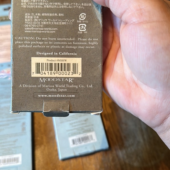 Moodstar Peaceful Incense 3 Aromatherapy Dance with Clouds/Pacific/Hearthwood - Picture 11 of 11